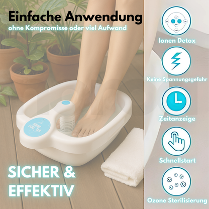 CalmDetox LUXE Fußbad SET