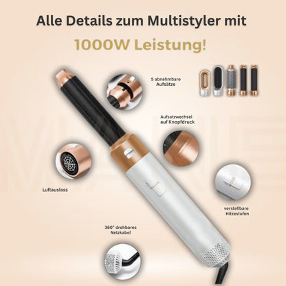 Mane™  Hollywood Multistyler 5 in 1